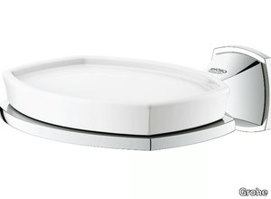 GRANDERA™ - Wall-mounted ceramic soap dish _ Grohe