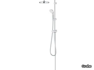 TEMPESTA SYSTEM 210 - Wall-mounted shower panel with hand shower with overhead shower _ Grohe