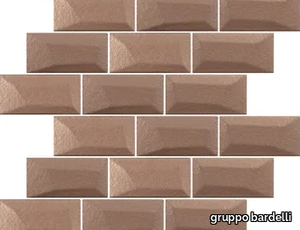 LIBRA SHINE BRONZE - Indoor single-fired ceramic wall tiles with brick effect _ gruppo bardelli