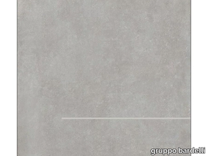 LINES 1B STEEL - Porcelain stoneware wall/floor tiles with concrete effect _ gruppo bardelli