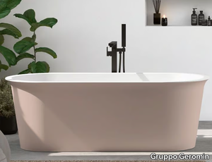 AVIGO - Mineraltek freestanding oval bathtub _ Gruppo Geromin
