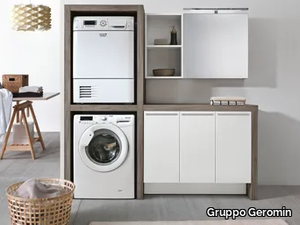 STORE 417 - Laundry room cabinet with sink for washing machine _ Gruppo Geromin