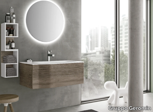 STR8 301 - Wall-mounted vanity unit with drawers _ Gruppo Geromin