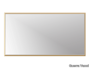 ICONIC - Rectangular framed wall-mounted wooden mirror _ Guerra Vanni