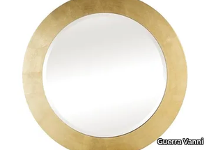 JACOB - Round framed wall-mounted solid wood mirror _ Guerra Vanni