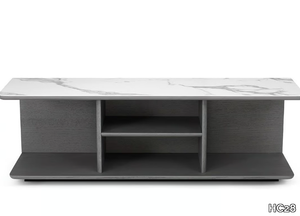 PATIO - Rectangular wooden coffee table _ HC28