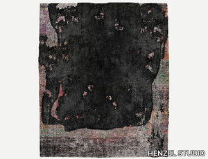 OAK POINT (LA BRERA NIGHT EDIT) - Custom handmade rug _ HENZEL STUDIO