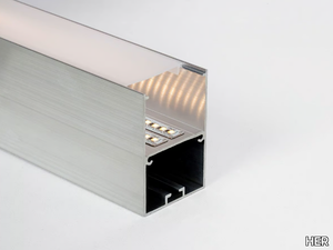 PF100 - Aluminium linear lighting profile for LED modules _ HER