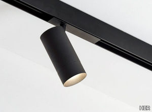 STRAIGHT MAGNETIC - LED powder coated aluminium track-Light _ HER