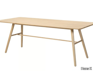 SAN MARCO 690BL - Rectangular ash table _ Hans K