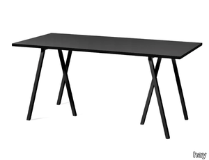 LOOP STAND - Rectangular table _ Hay