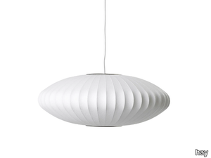 NELSON SAUCER BUBBLE PENDANT - LED Polymer pendant lamp _ Hay