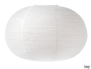 RICE PAPER SHADE ELLIPSE - Rice paper lampshade _ Hay