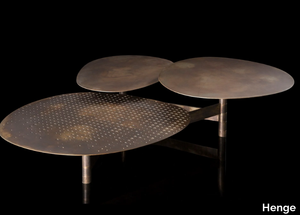 GALAXY MAXI - Low steel coffee table _ Henge