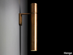 TUBULAR - LED brass wall lamp _ Henge