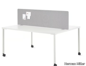 OE1 - Sound absorbing mobile desktop partition _ Herman Miller