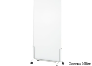 OE1 - Magnetic office whiteboard with castors _ Herman Miller