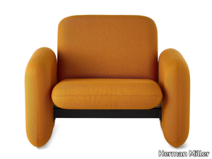 WILKES - Fabric armchair with armrests _ Herman Miller