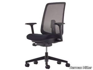 VERUS - Recliner mesh office chair with 5-Spoke base _ Herman Miller