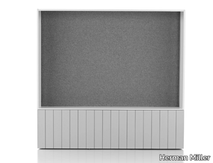 LOCALE - Tall sound absorbing office storage unit _ Herman Miller