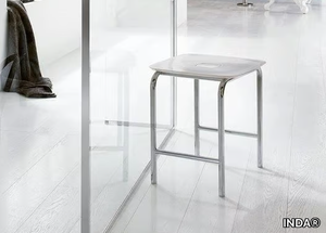 AV375A - ABS bathroom stool _ INDA®