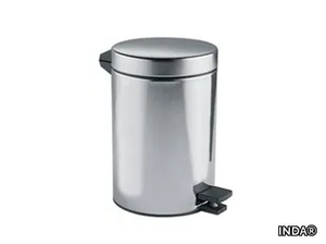 AV602A-B A04025-3 - Metal Public bathroom waste bin _ INDA®