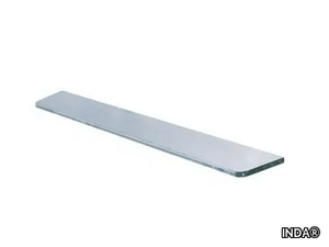 R11509 - Tempered glass bathroom wall shelf _ INDA®