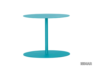 EIVISSA - Round steel garden side table _ ISIMAR