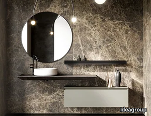 CUBIK 1 - Washbasin countertop / vanity unit _ Ideagroup