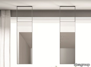 SOFFITTO - Double-sided stainless steel bathroom mirror _ Ideagroup