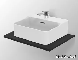 CONCA - T3876 - Countertop rectangular ceramic handrinse basin _ Ideal Standard