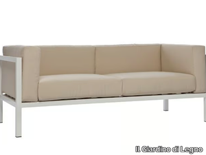 LEI - Aluminium garden sofa _ Il Giardino di Legno