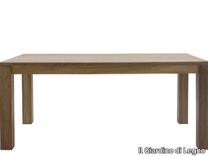 RATIO - Rectangular garden table _ Il Giardino di Legno