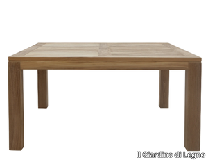 RATIO - Square garden table _ Il Giardino di Legno