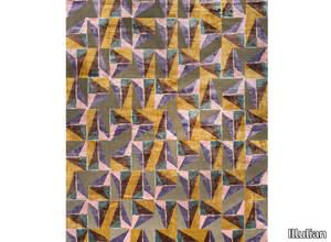 COSTELLAZIONI III - Rug in Himalayan wool, silk and vegetable colors _ Illulian