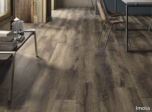 KUNI T - Porcelain stoneware flooring with wood effect _ Imola