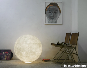 FLOOR MOON - Nebulite® floor lamp _ In-es.artdesign