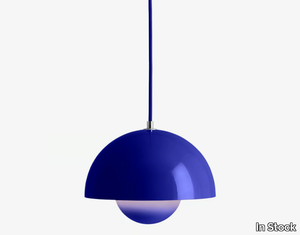 &TRADITION - FLOWERPOT VP1 COBALT BLUE set - Metal pendant lamp _ In Stock