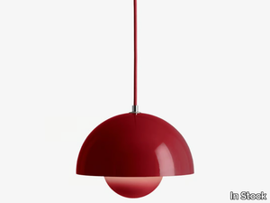 &TRADITION - FLOWERPOT VP1 VERMILION RED set - Metal pendant lamp _ In Stock