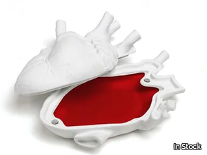 SELETTI - LOVE IN A BOX - NEW VELVET EDITION - Porcelain jewel box _ In Stock