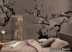 HANAMI - Panoramic wallpaper with floral pattern _ Inkiostro Bianco