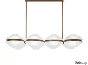 ELLEPI - LED glass and metal pendant lamp _ Italamp