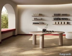 ESSENCE TAUPE - Porcelain stoneware flooring with wood effect _ Italgraniti