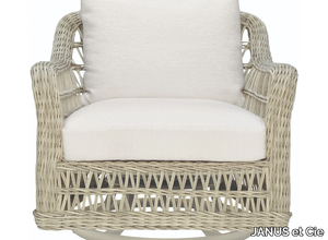 ARBOR - Swivel JanusFiber® garden armchair _ JANUS et Cie