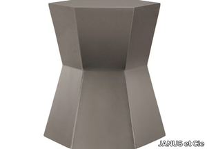 FACET - Aluminium stool / coffee table _ JANUS et Cie