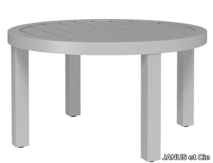 KOKO II - Round garden side table _ JANUS et Cie