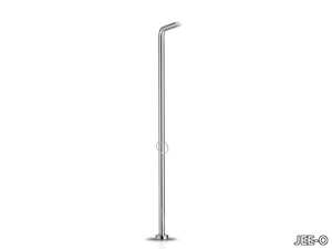 PURE SHOWER 02 - Floor standing stainless steel shower panel _ JEE-O