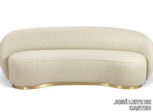 ONARA - 3 seater curved fabric sofa _ JOSÉ LEITE DE CASTRO