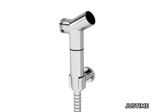 YES - Sprayer with wall bracket and hose (brass) _ JUSTIME