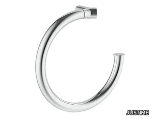 YES - Chromed brass towel ring _ JUSTIME